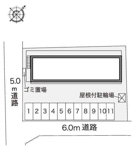 ★手数料０円★名護市大南２丁目　月極駐車場（LP）